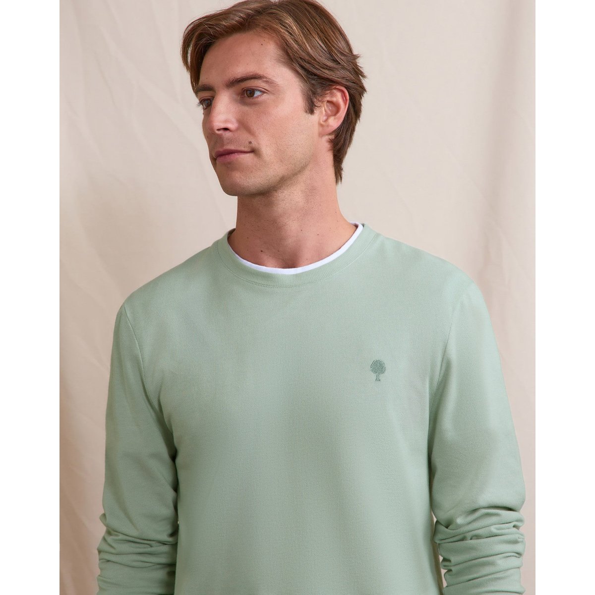 T-shirt BAILLY vert clair, FAGUO