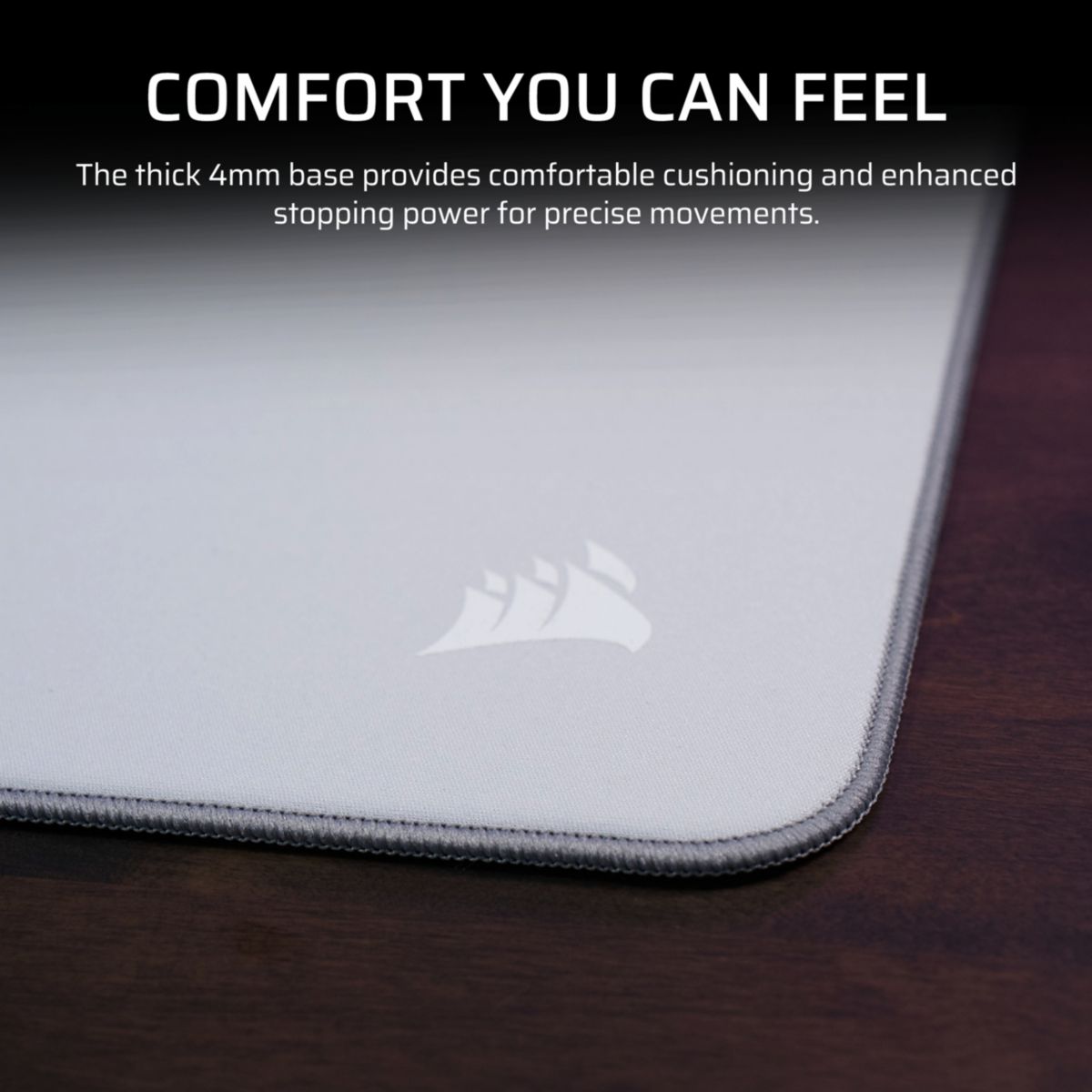Tapis de souris MMPRO Large Gris couleur unique, CORSAIR