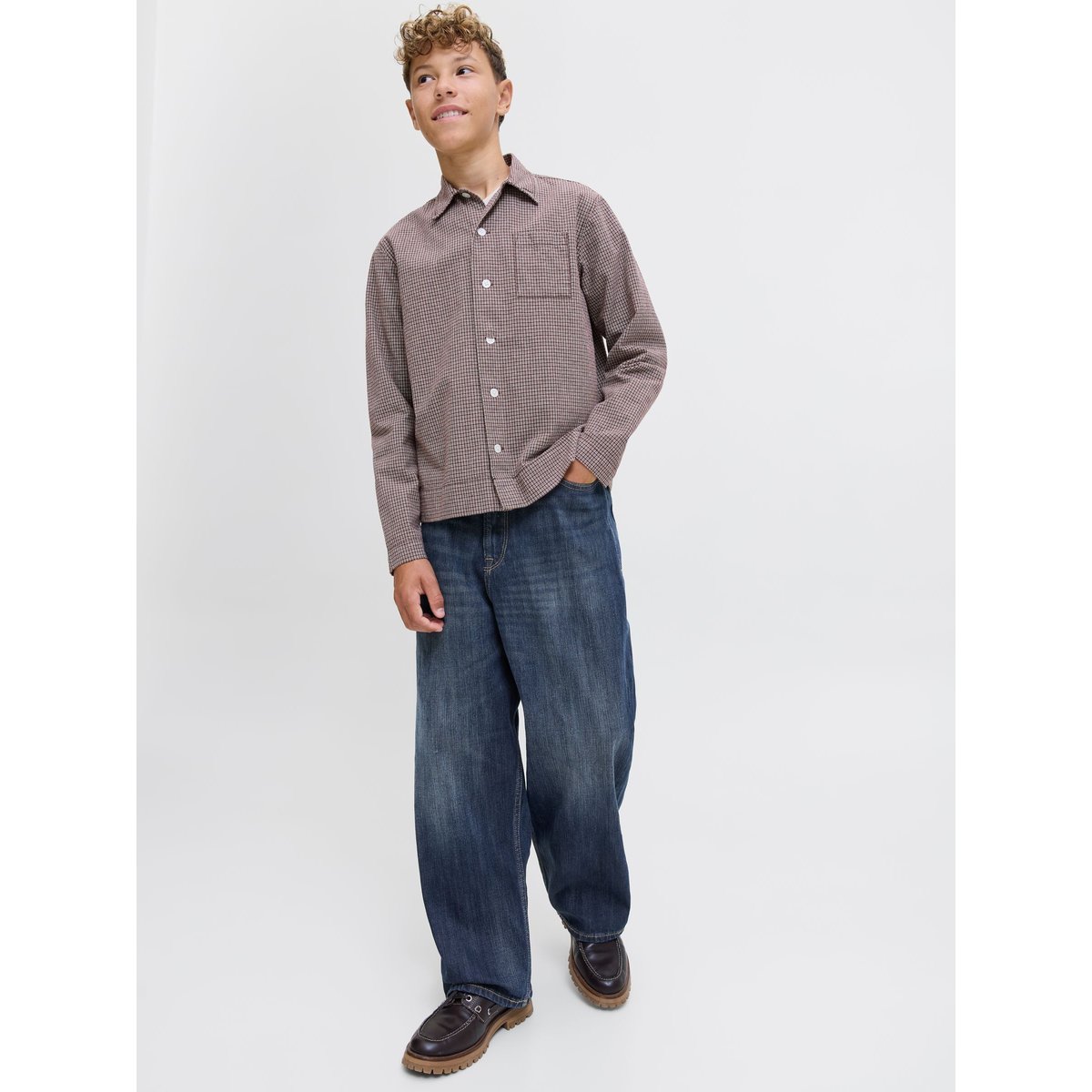 Jean Extra Baggy Fit blue denim, JACK & JONES JUNIOR