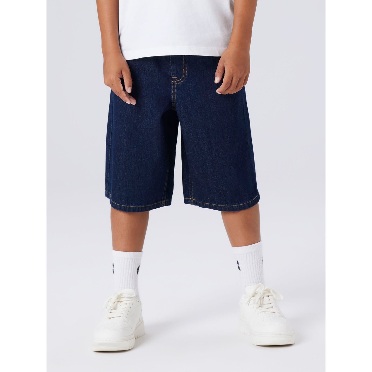 Bermuda bleu - dark blue denim1, NAME IT