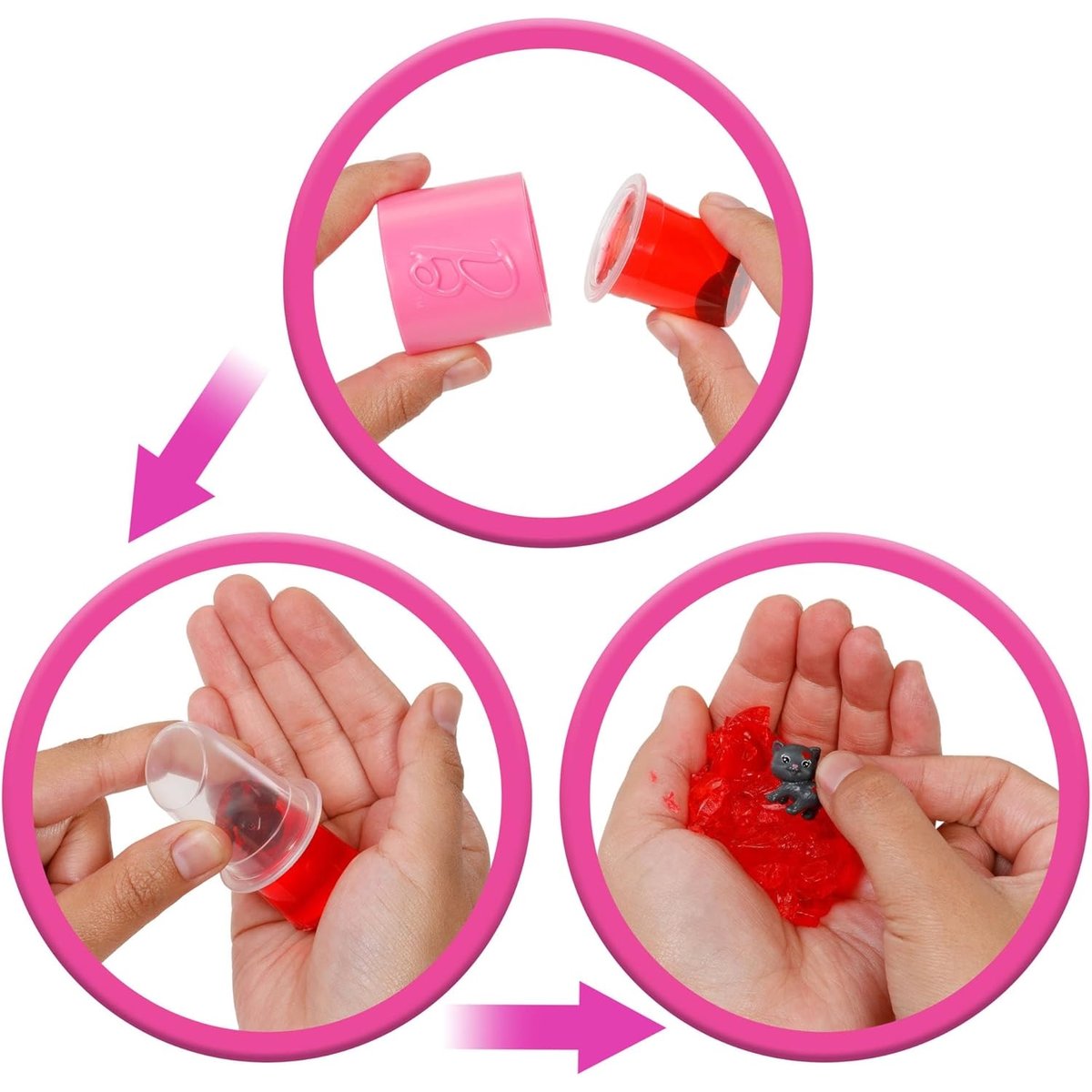 Coffret Cadeau surprise rouge, MATTEL