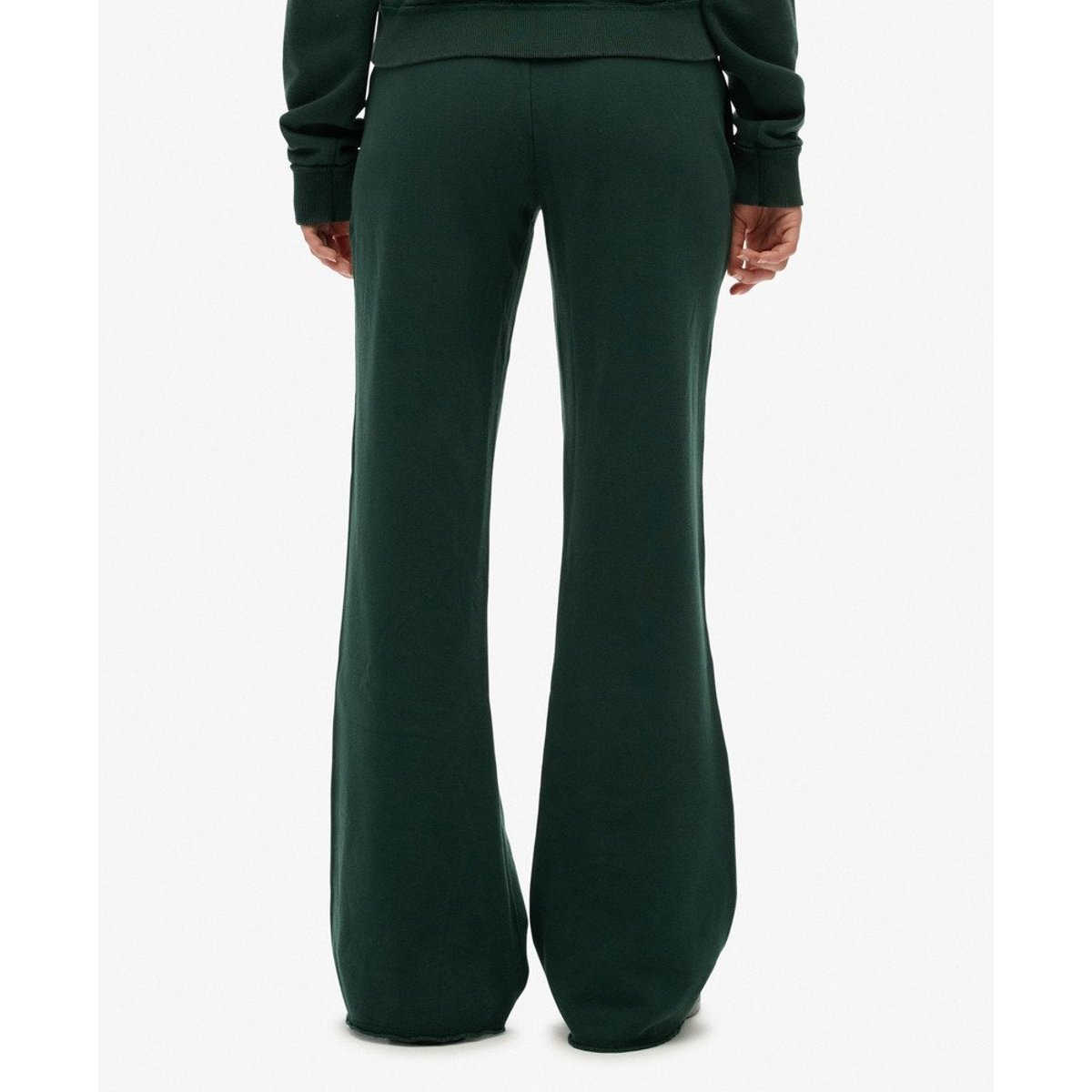 Joggers Évasés Athletic avec Logo Brodé vert émail, SUPERDRY