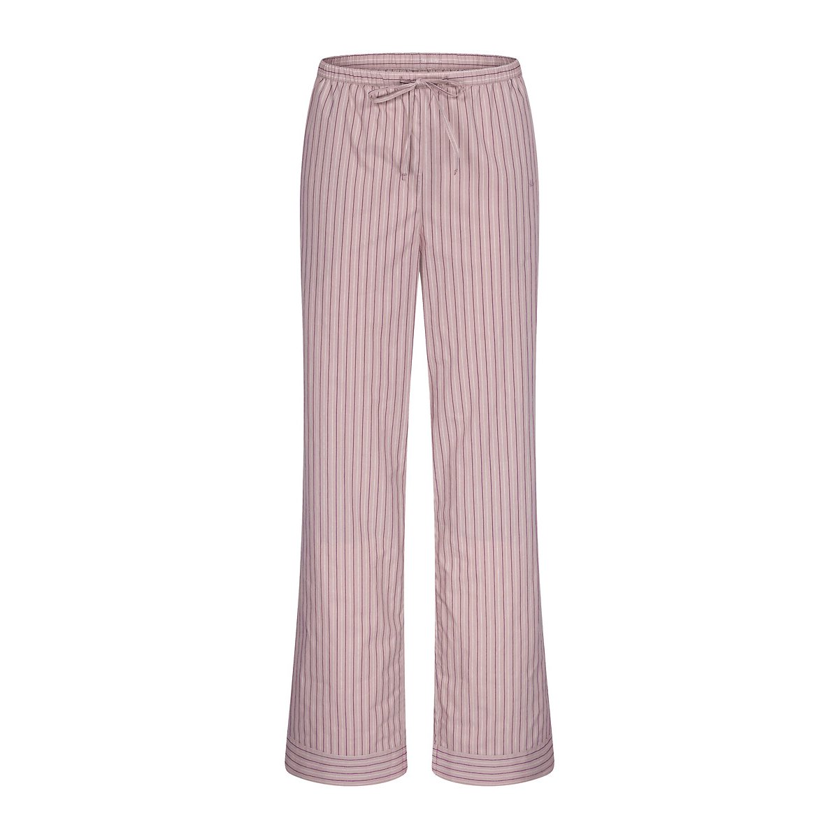 Pantalon de pyjama en popeline MIX & MATCH rayé rose, TRIUMPH