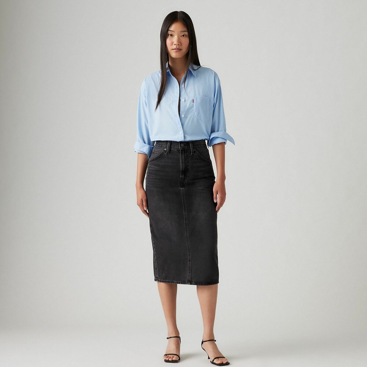 Rok HR A Line Decon Skirt wandering spirit clean, LEVI'S