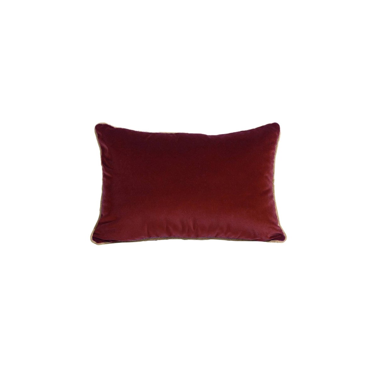 Housse de coussin en velours, Antigua violet pourpre, GABRIELLE PARIS