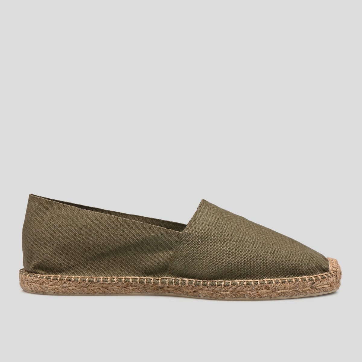 Espadrilles en toile képi, MONOPRIX