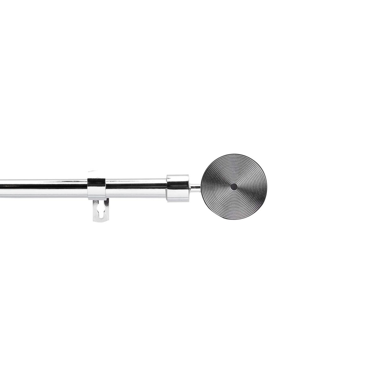 Kit de tringle à rideaux extensible grande longueur ROLLIS argent, TOILINUX