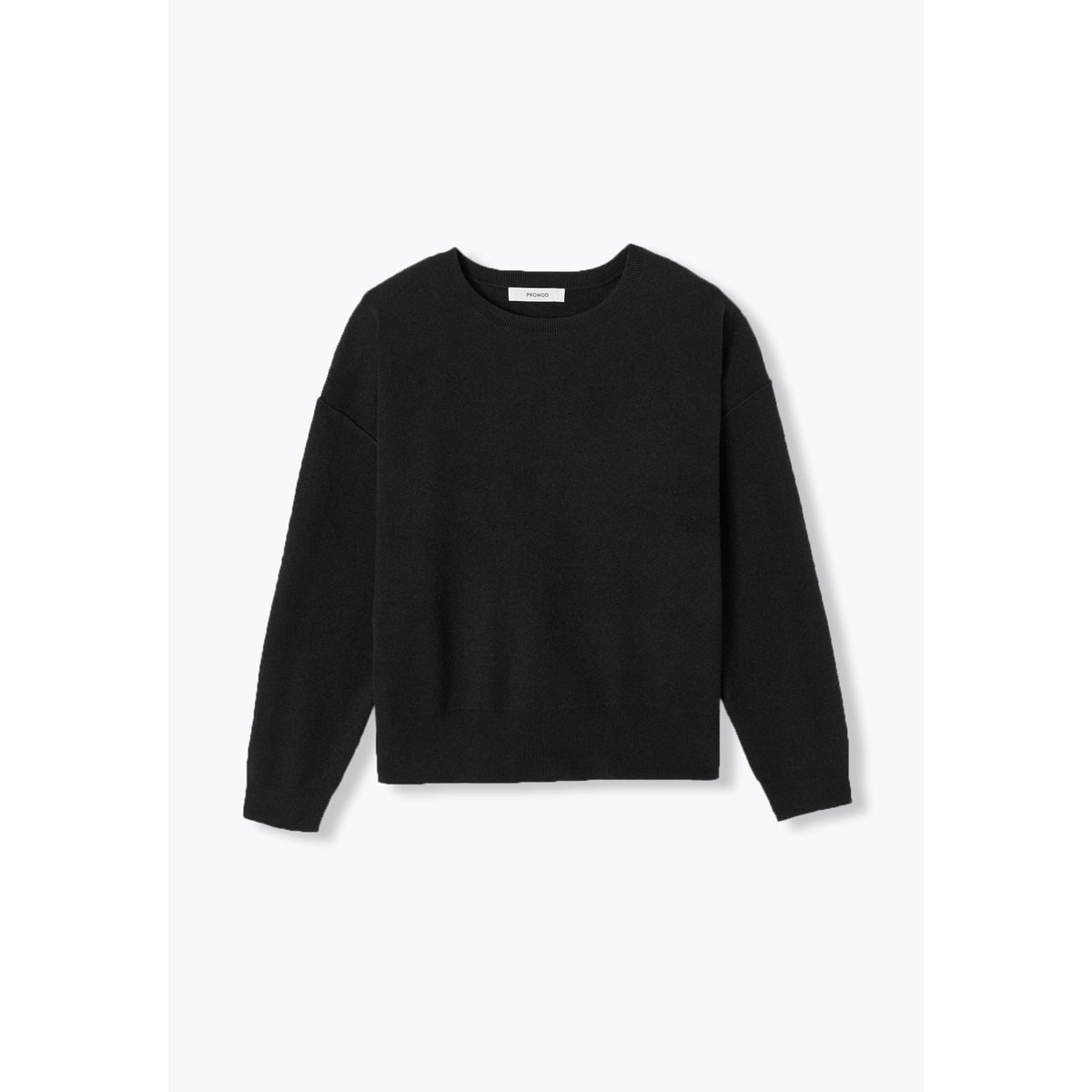 Pull en maille compacte marron, PROMOD