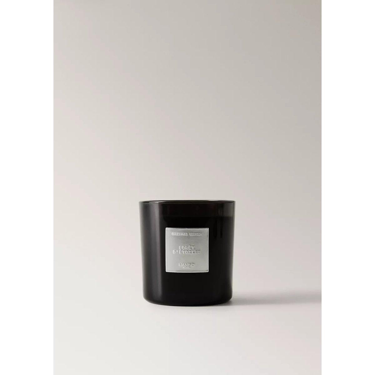 Bougie parfumée Forêt d’étoiles 500 g argent, MANGO HOME