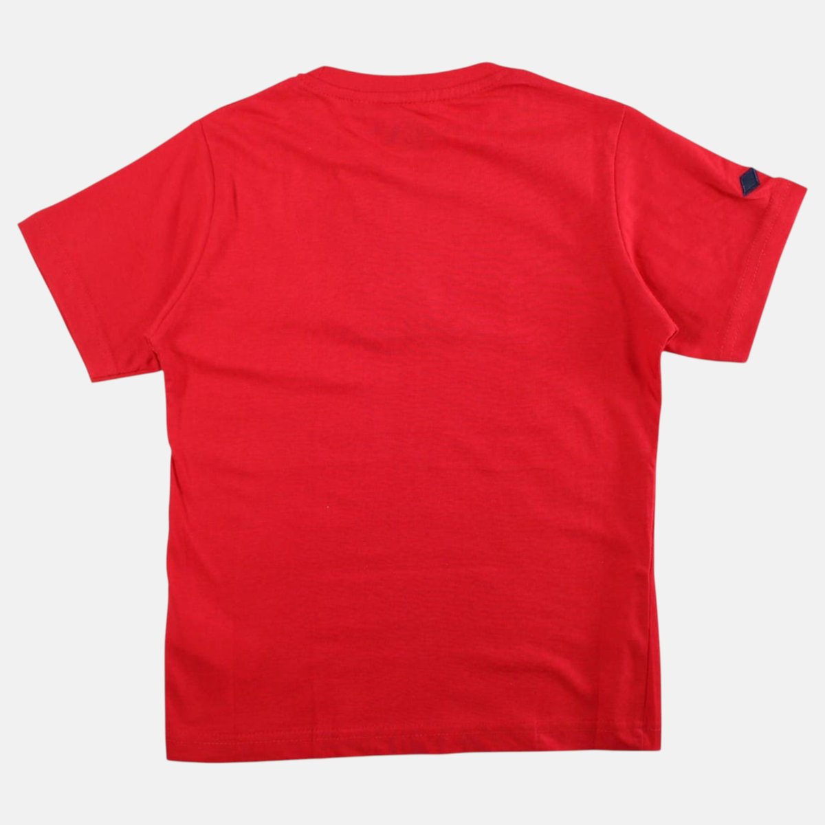 T-shirt manches courtes imprimé, col rond POSTER rouge, LEE COOPER
