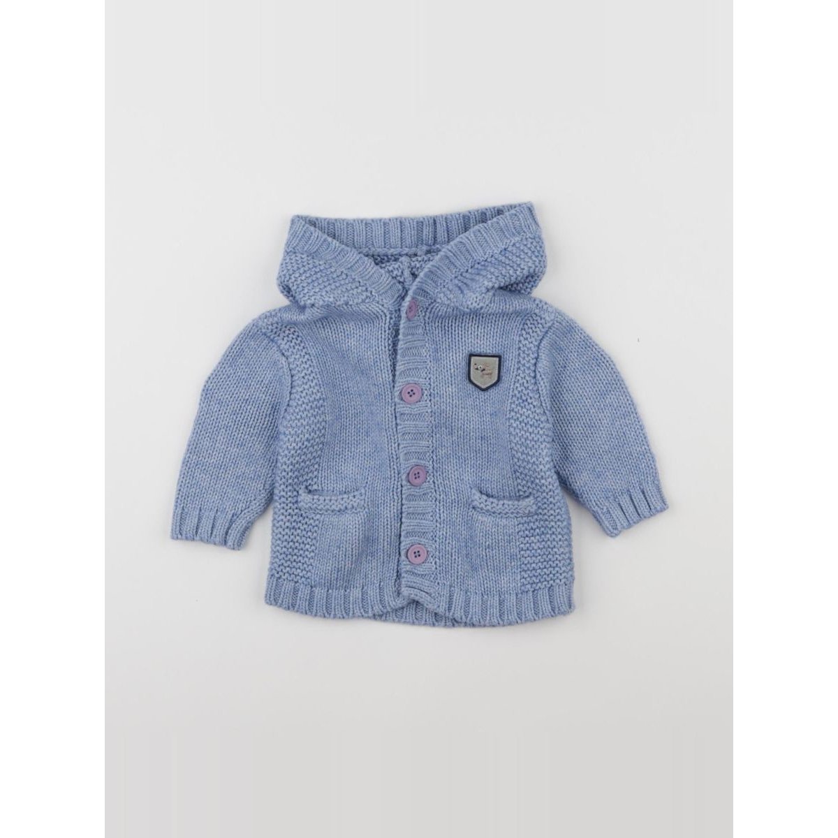 Gilet - Très bon état bleu, NATALYS