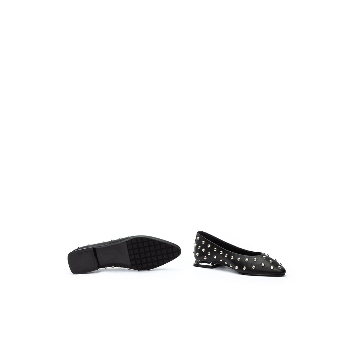 Ballerines cuir Vescia black, MARTINELLI