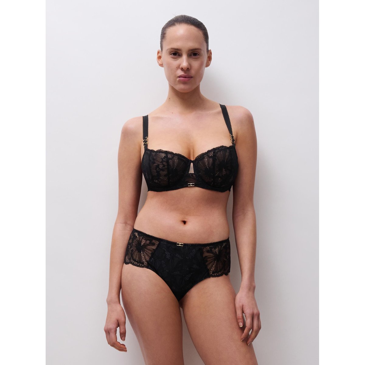 Soutien-gorge corbeille MUSE noir, CHANTELLE