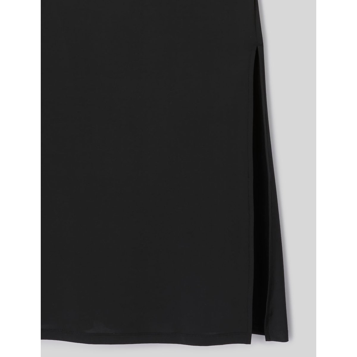 Robe longue drappée noir, BZB