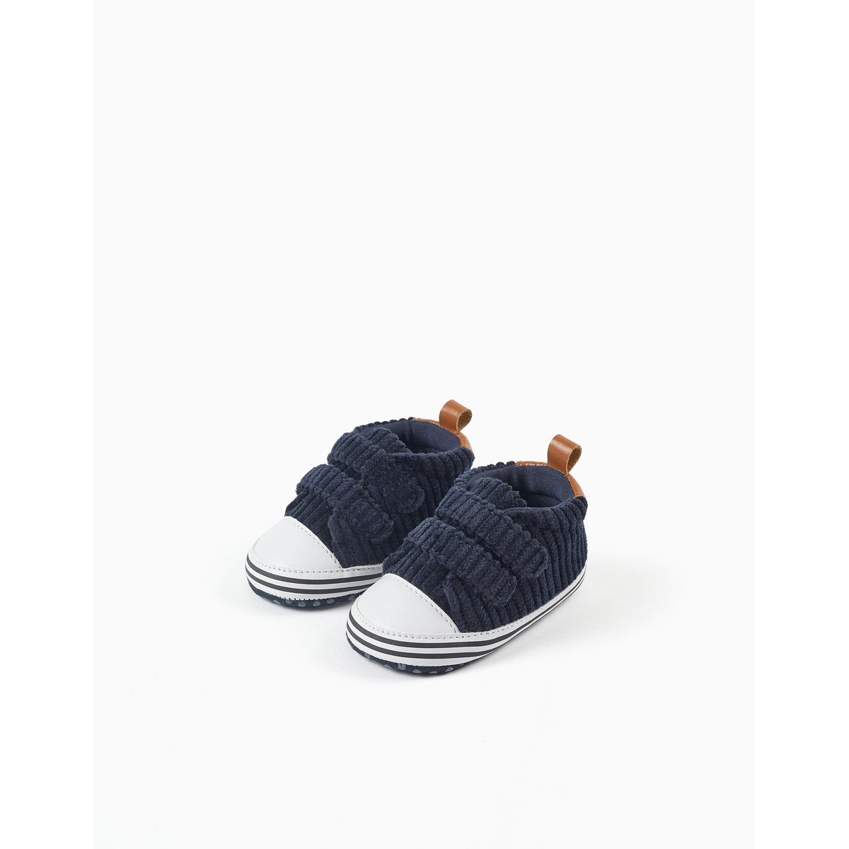Baskets pré-marche en velours côtelé multicolore, ZIPPY