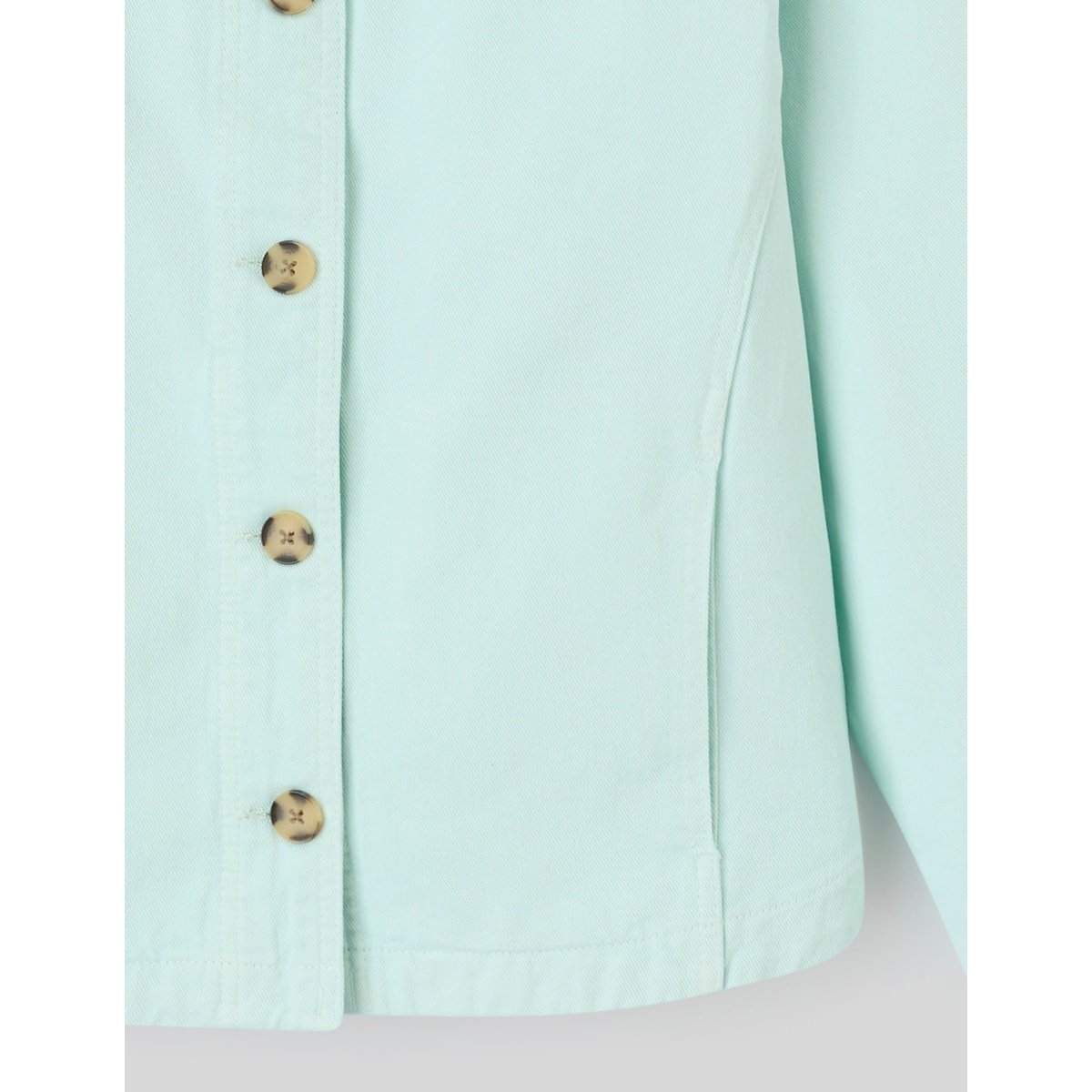 Veste garment dyed menthe, BZB