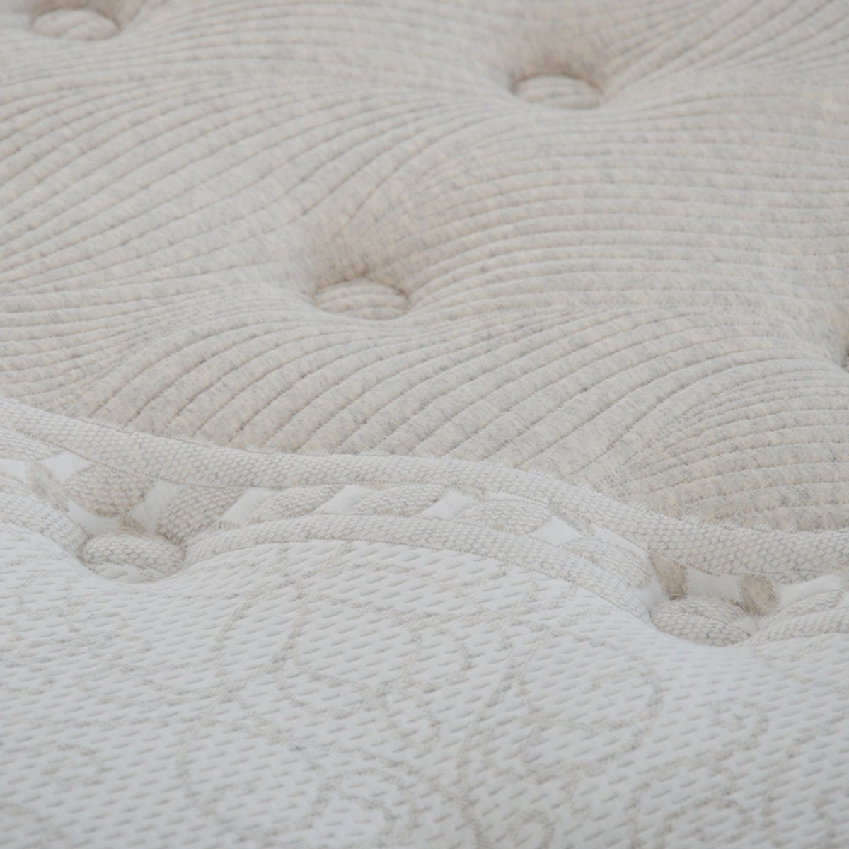 Pack Sérénade 140x200 cm Matelas Ressorts ensachés + Sommier Bois + Accessoires beige, BELLECOUR