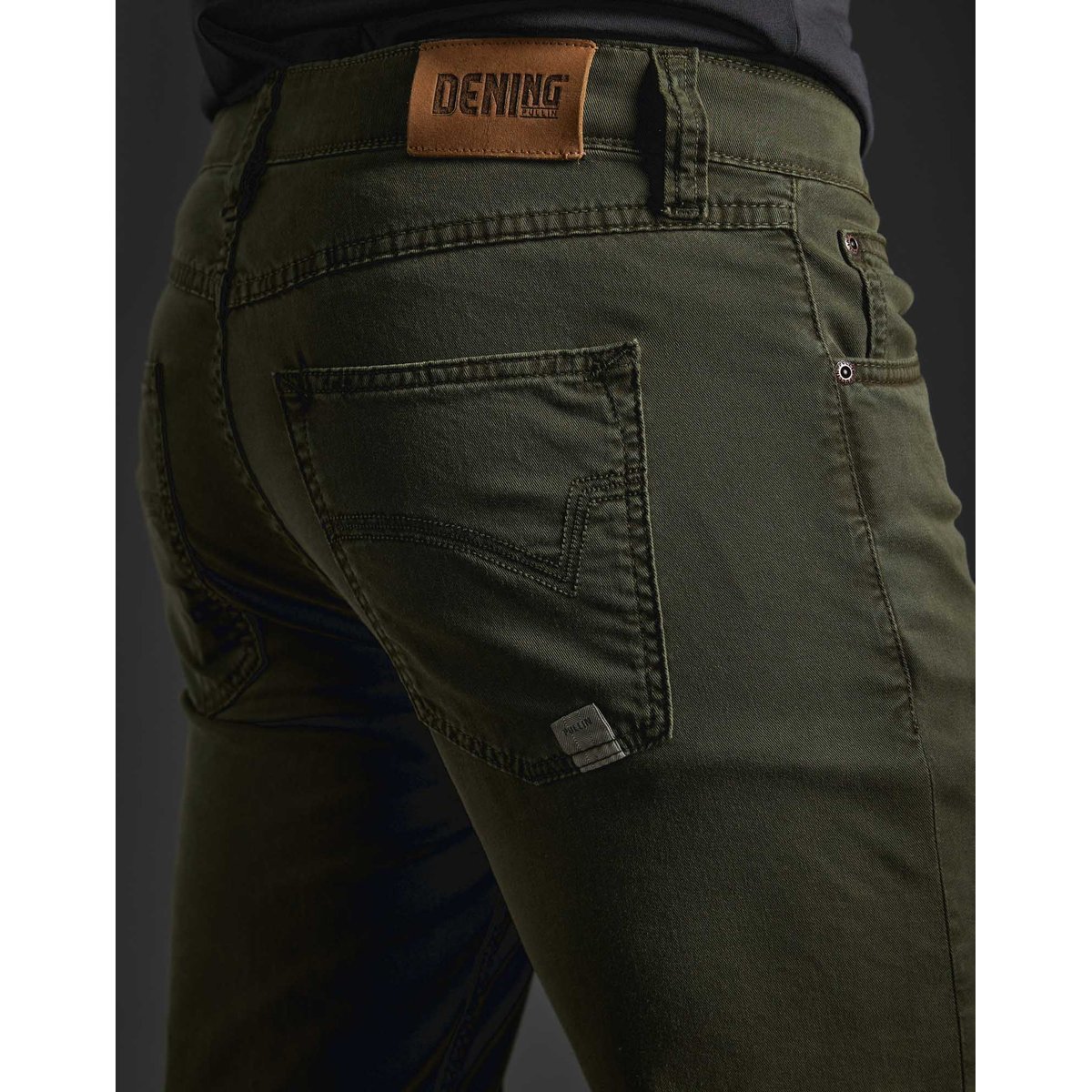 PANTALON REGULAR MAKI vert, PULLIN