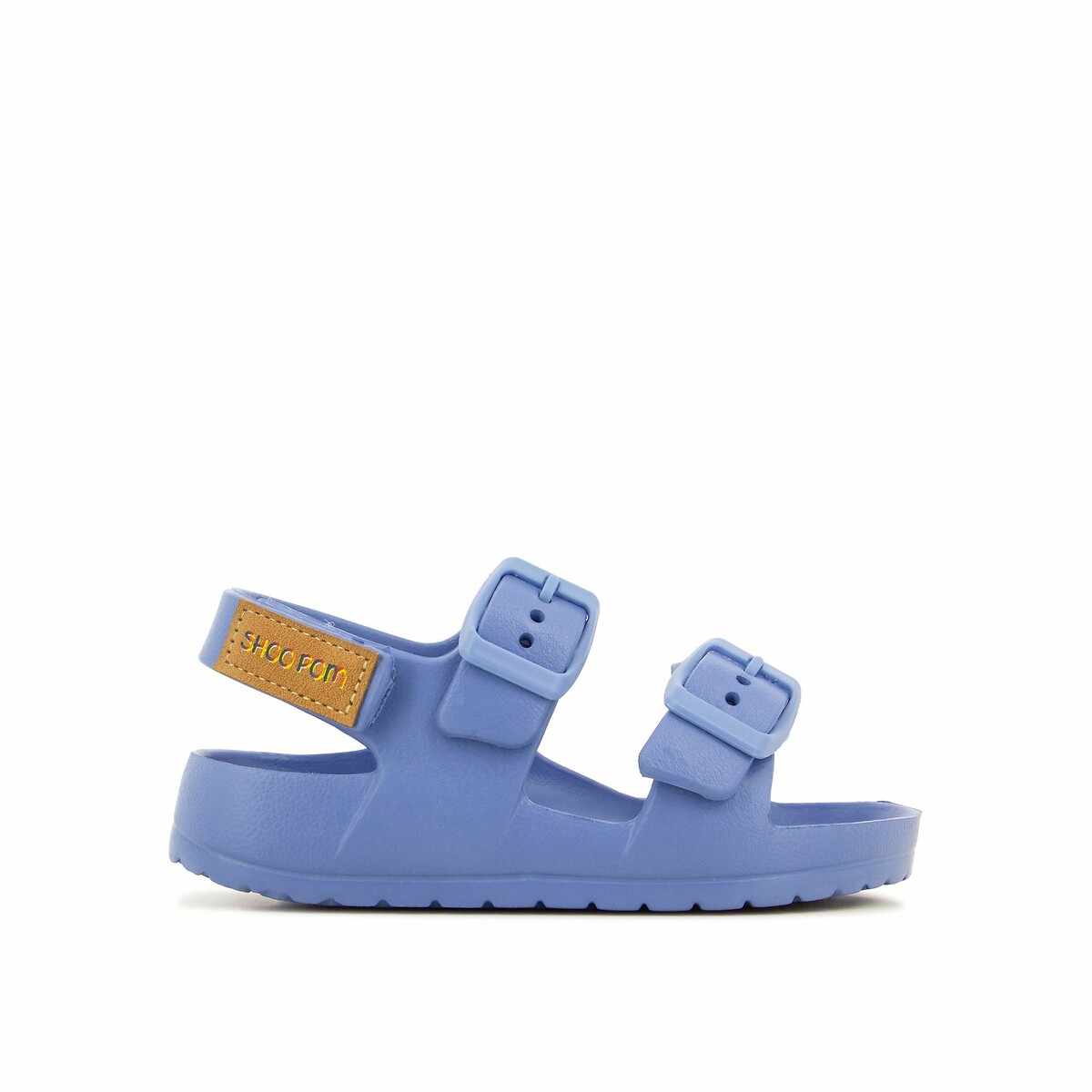 Sandales en EVA Surfy Buckles bleu, SHOO POM