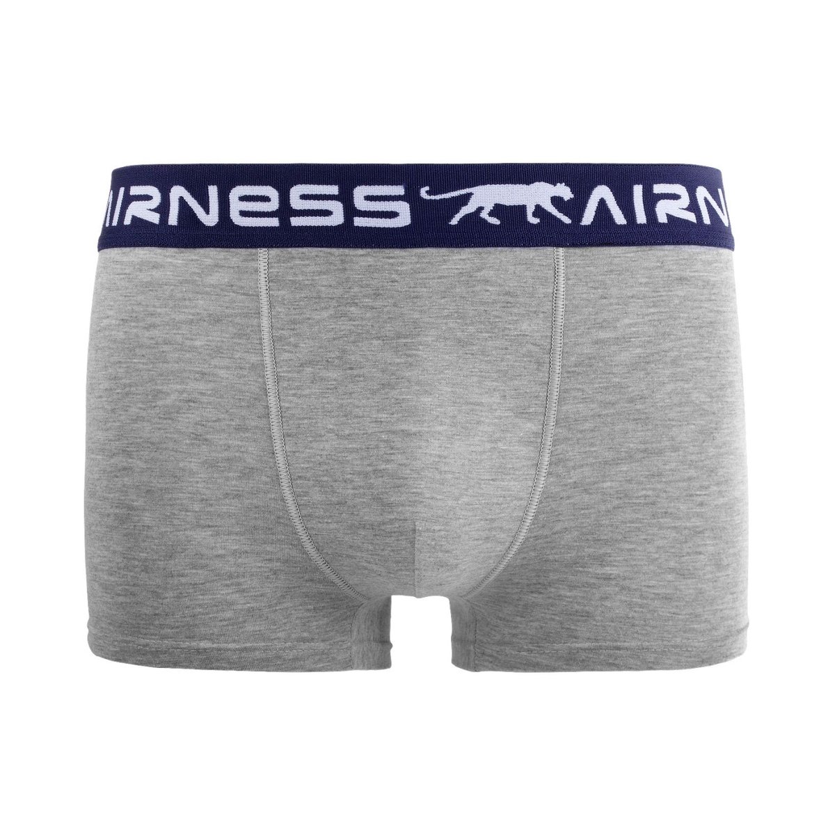 Lot De 5 Boxer Coton bleu/vert/noir/gris, AIRNESS