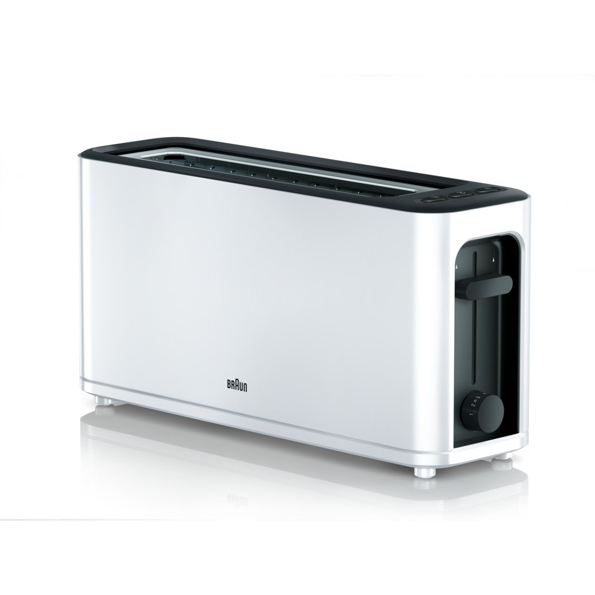 Grille-pain HT3100WH PurEase blanc, BRAUN