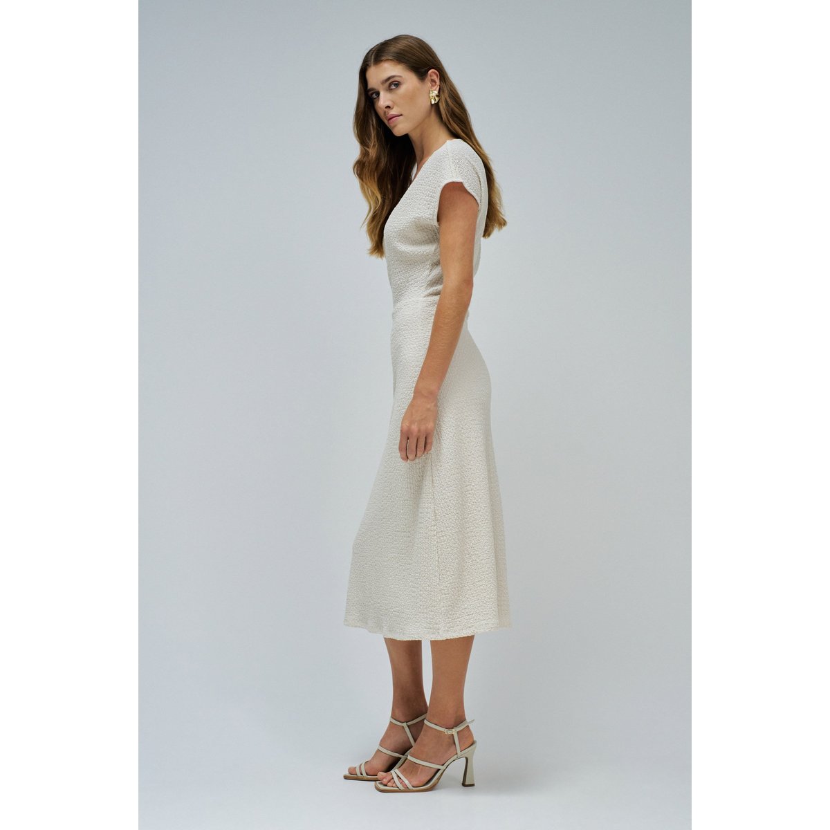ROBE AVEC TEXTURE beige, SALSA JEANS