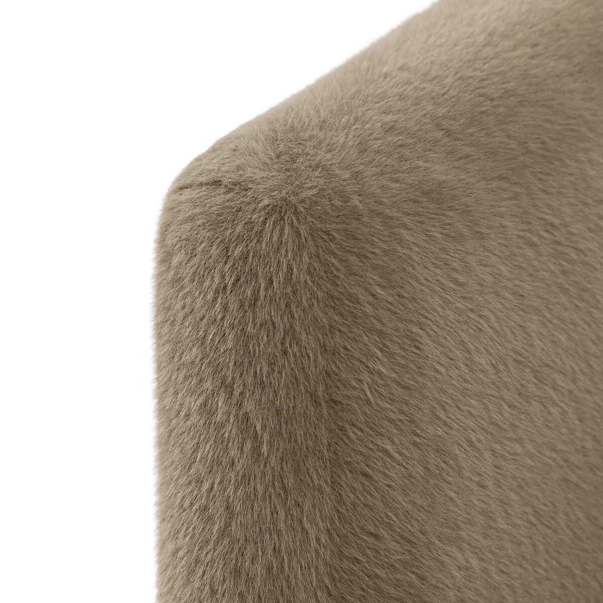 Tristan Faux Fur Tub Armchair khaki, ÉDITÉ