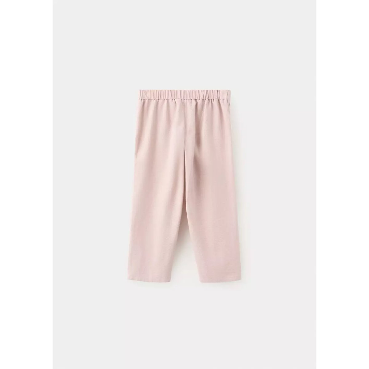 Pantalon lin rose pastel, MANGO BABY
