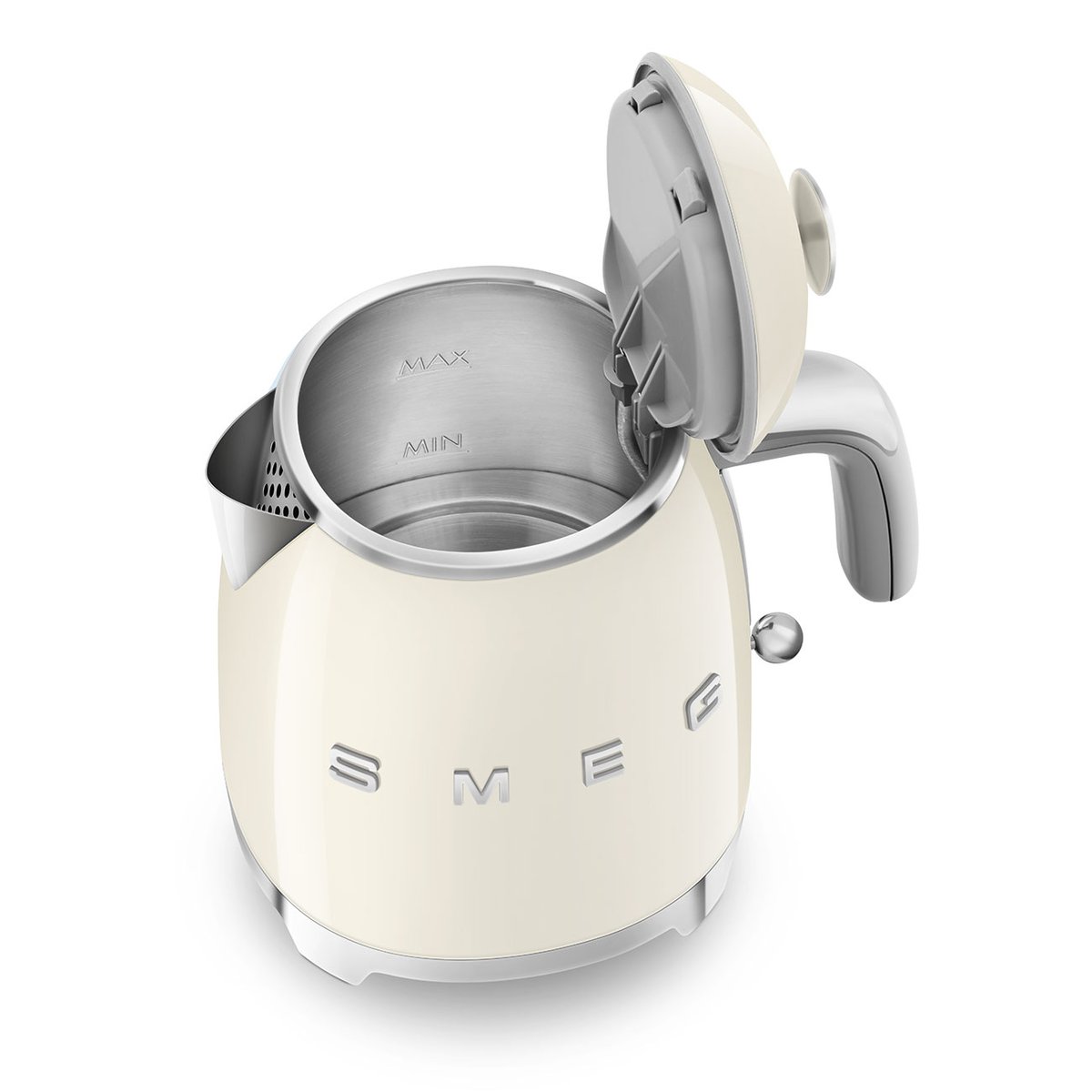 Mini bouilloire 0,8 litre KLF05 crème brillant, SMEG