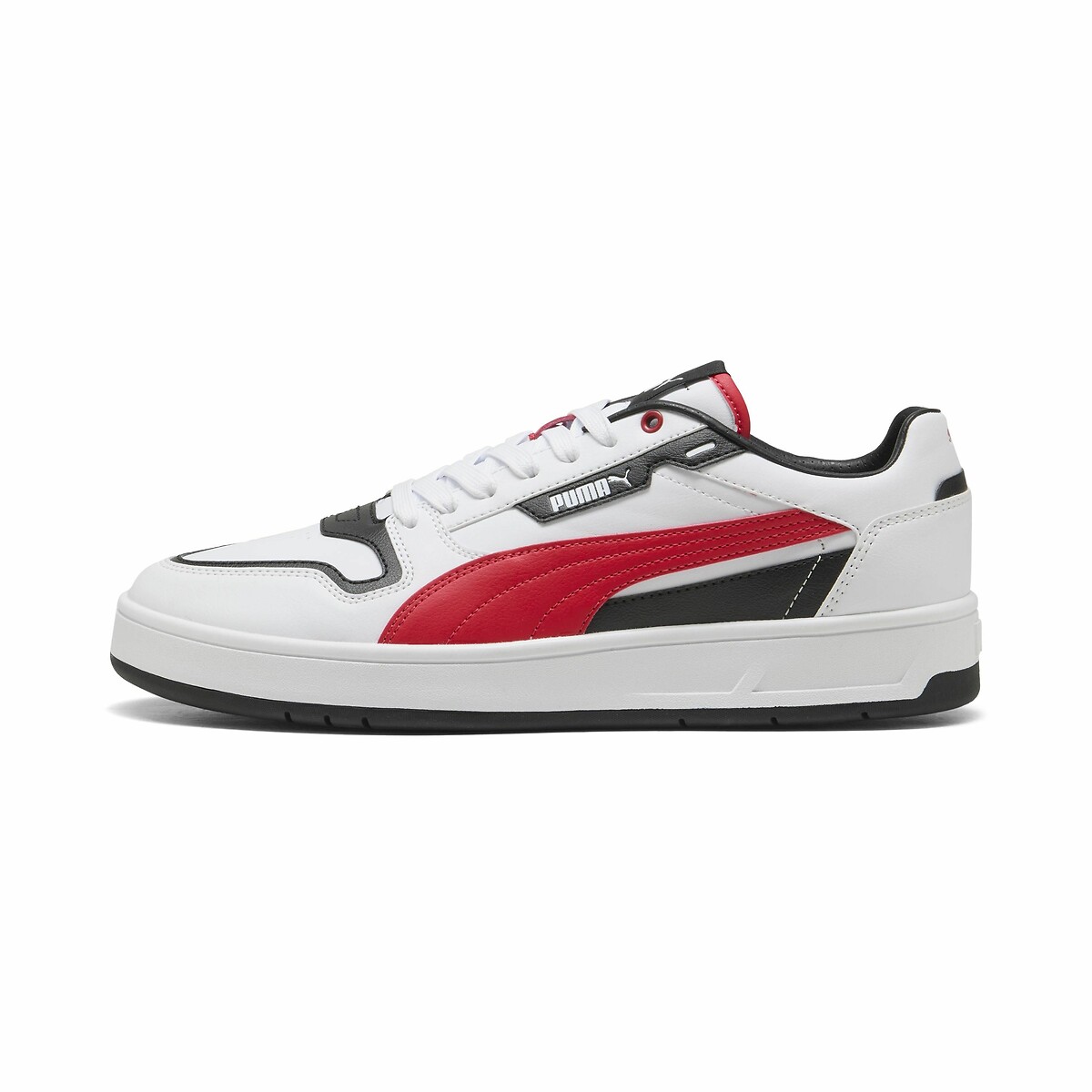 Baskets Court Classic Street blanc/rouge/noir, PUMA