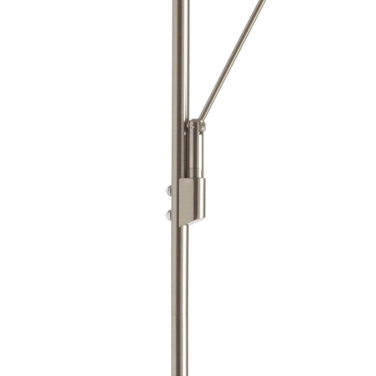 Lampadaire Avec Liseuse Et Cct Solis Chrome Mat chrome, MILLUMINE
