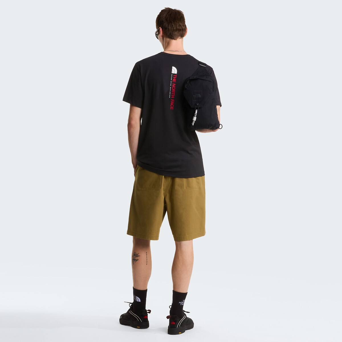 T-shirt manches courtes, Vertical noir, THE NORTH FACE