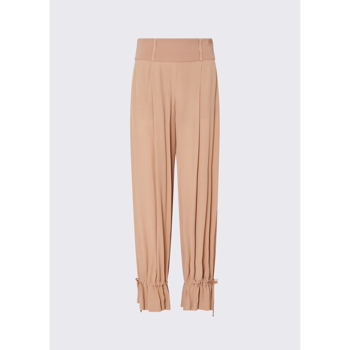 Pantalon ample avec cordon de serrage chair, LIU JO