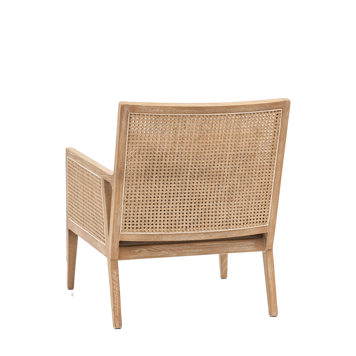 Satara Rattan Armchair with Boucle Cushions natural, ÉDITÉ