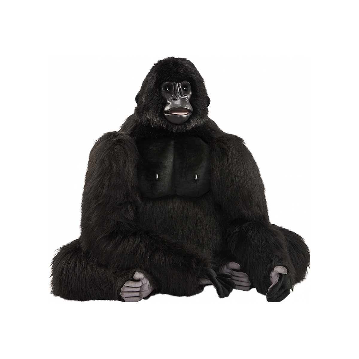 Peluche Geante Gorille Assis couleur unique, HANSA