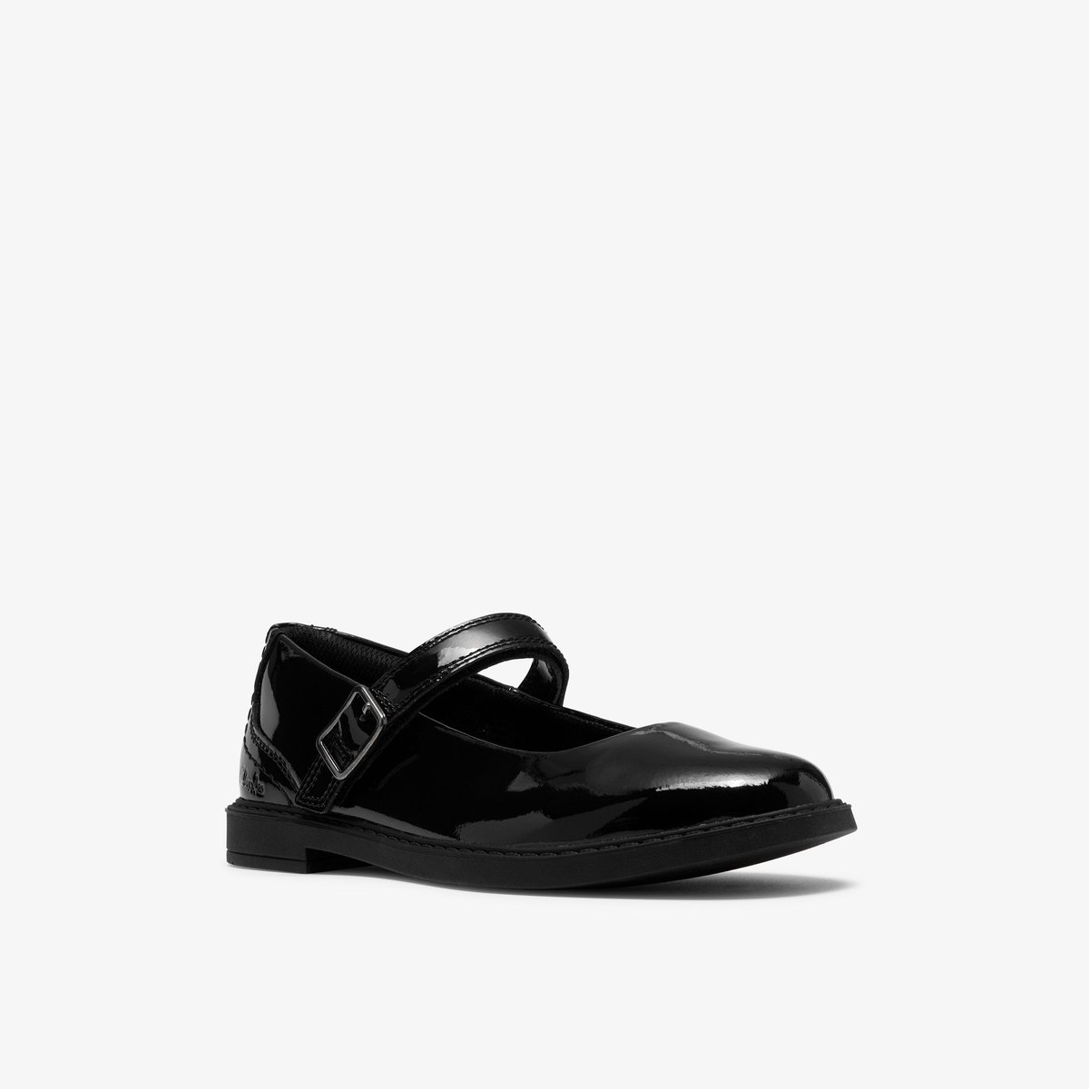 Ballerines Cuir Coupe Large SAMI WALK O noir, CLARKS