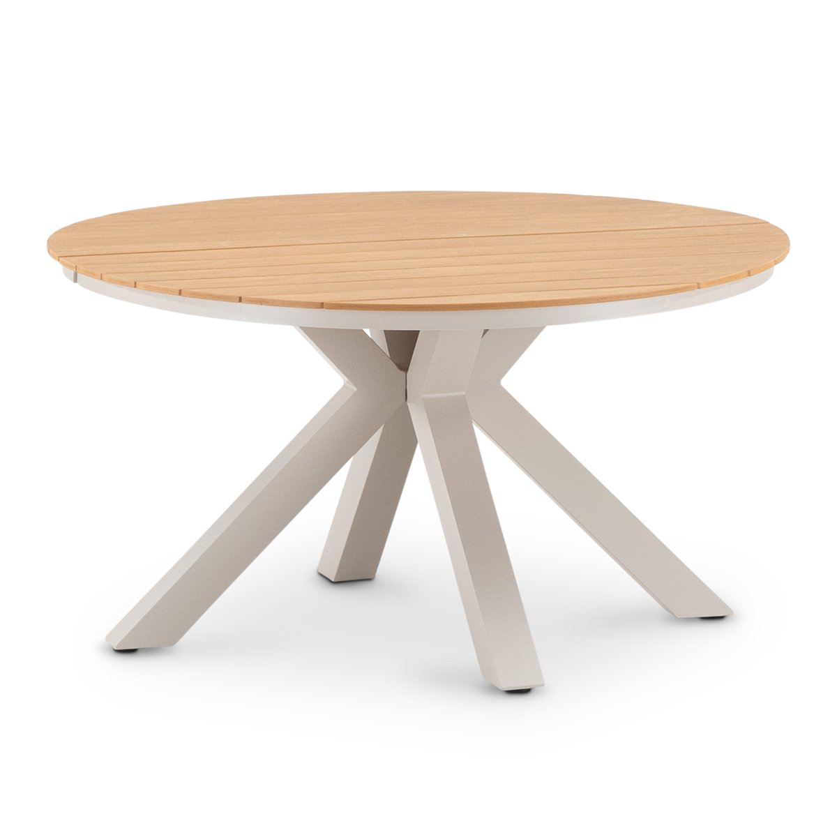 Salon de jardin, 6 chaises, OSAKA beige, DEFORA HOME