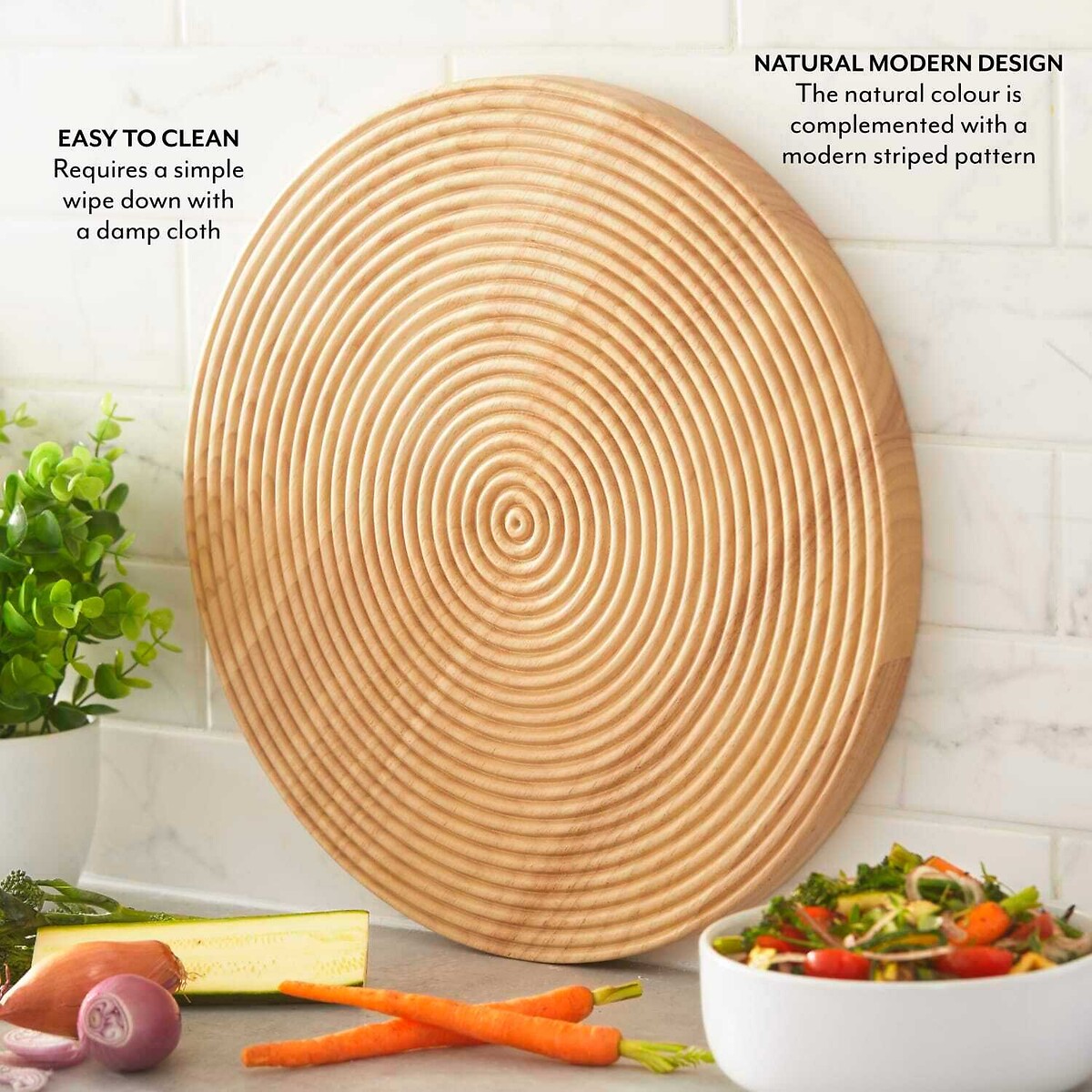 Colour Me Happy Large Chopping Board brown , SUR LA TABLE