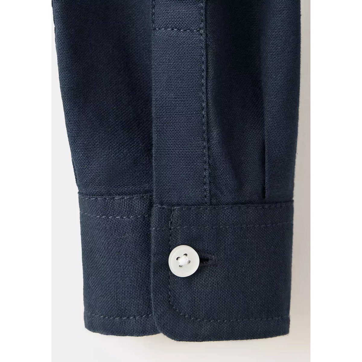 Chemise denim coton bleu marine, MANGO BABY