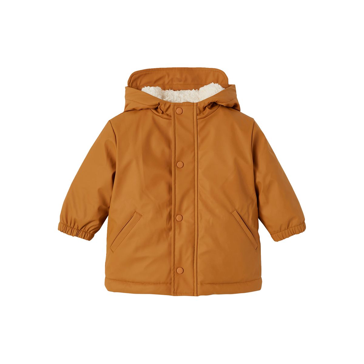 Manteau et pantalon de pluie caramel, VERTBAUDET