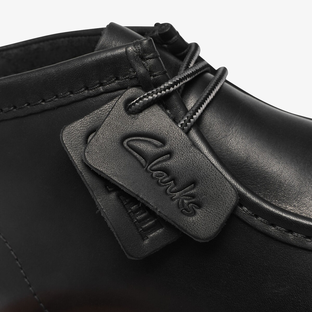 Derby alti in pelle, CLEYHILL TOP nero , CLARKS