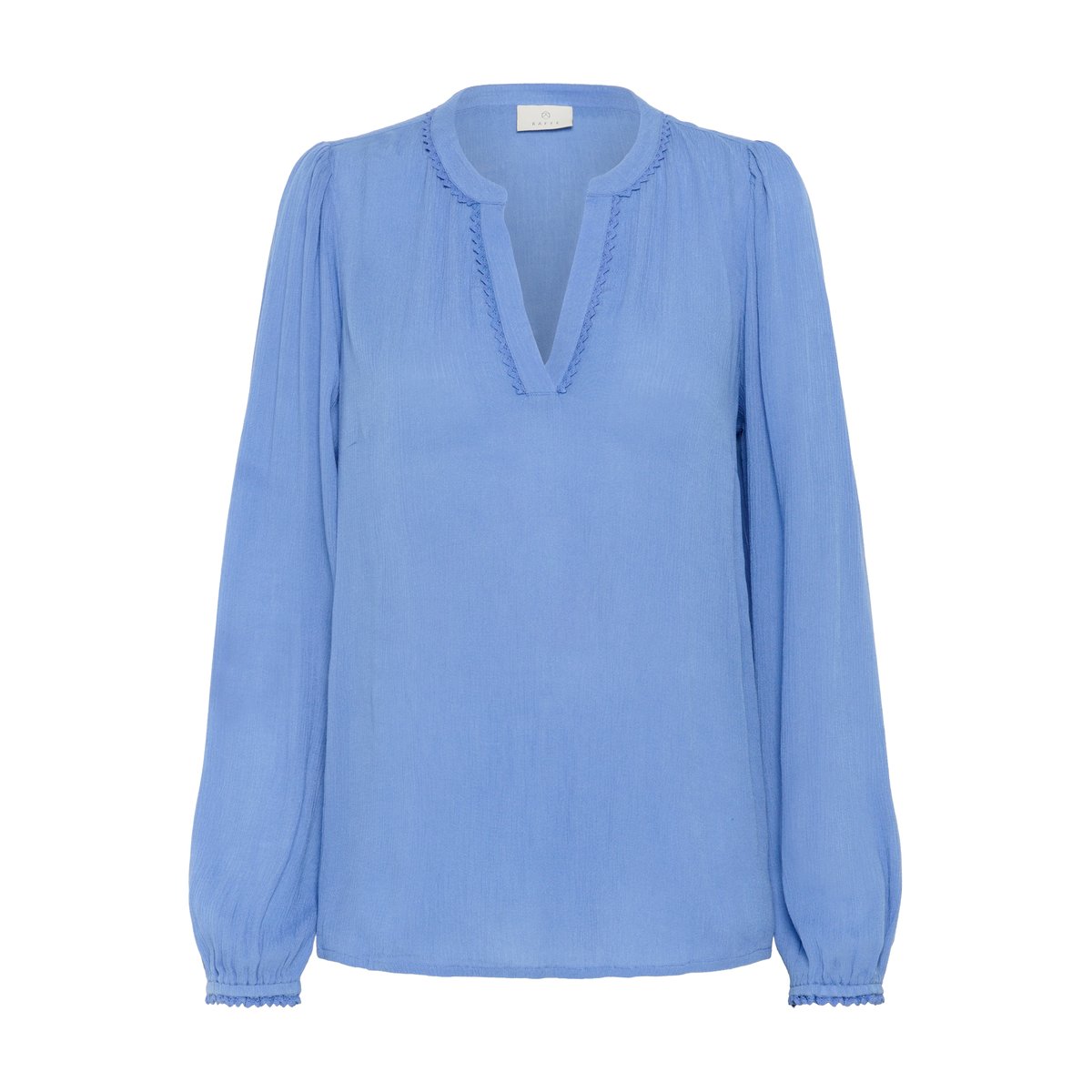 Blouse with long sleeve bleu ebb and flow, KAFFE