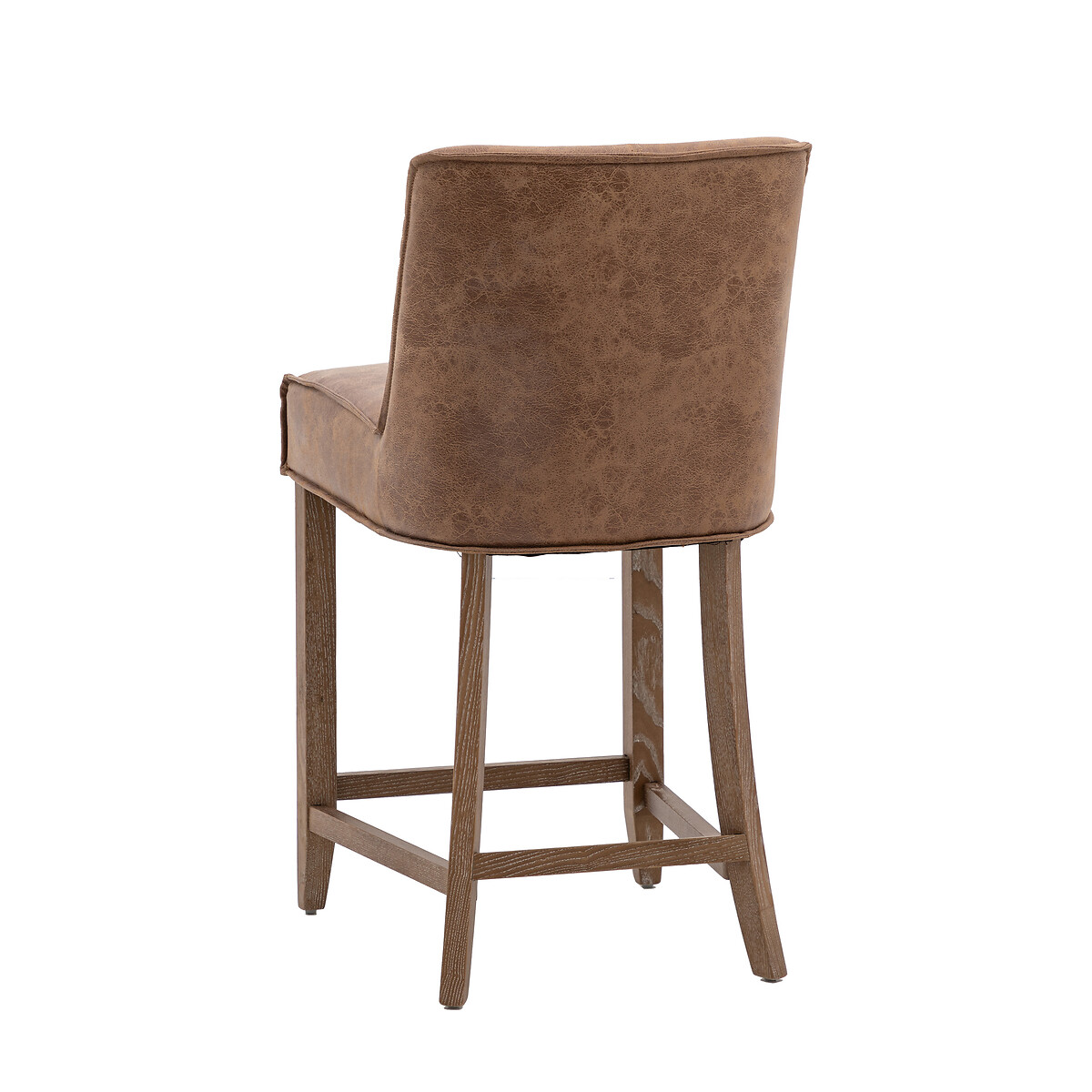 Terrance Vintage Leather Bar Stools (Set of 2) brown              , ÉDITÉ