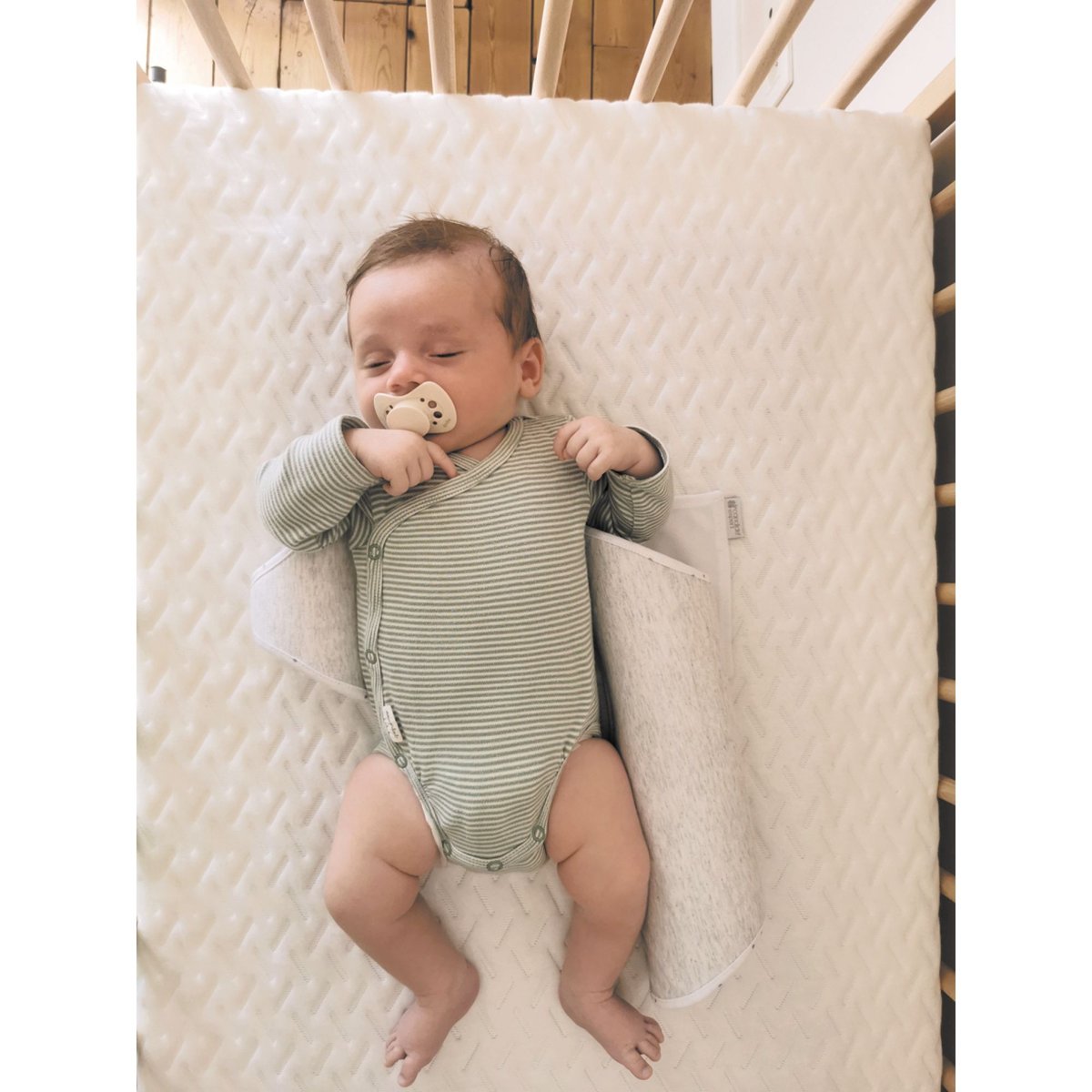 Cale bébé ergonomique gris, CANDIDE