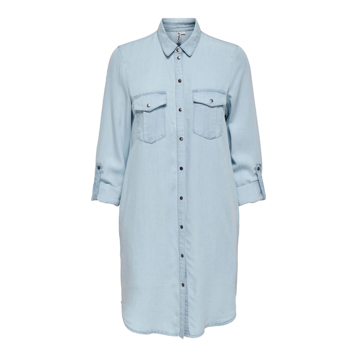 Robe Chemise light blue denim, ONLY