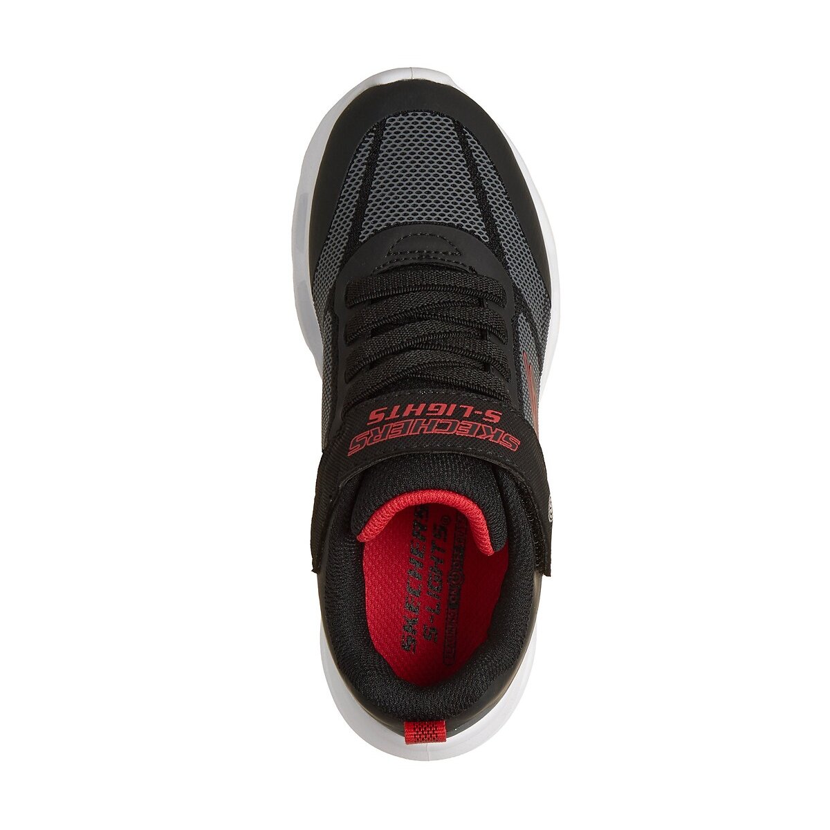 Baskets GLIDE-STEP LIGHTS noir, SKECHERS
