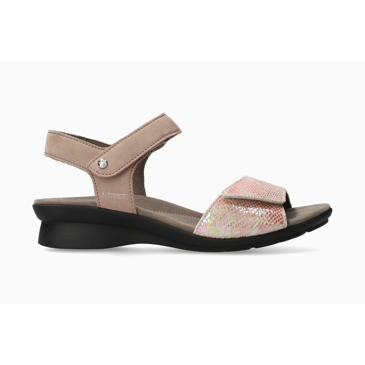 Sandales en cuir PATTIE light taupe p5147054, MEPHISTO