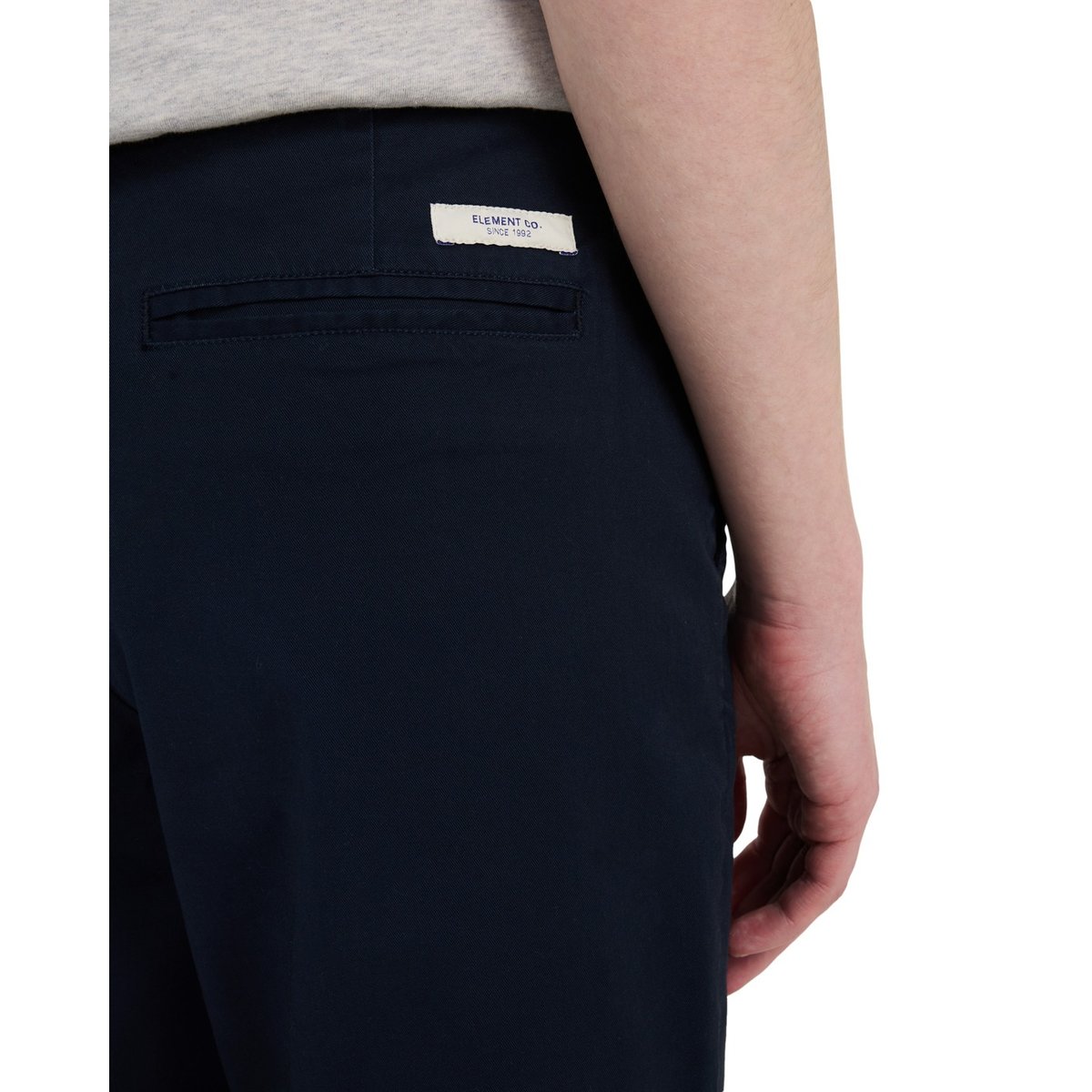 Short chino REGULAR bleu eclipse navy, ELEMENT