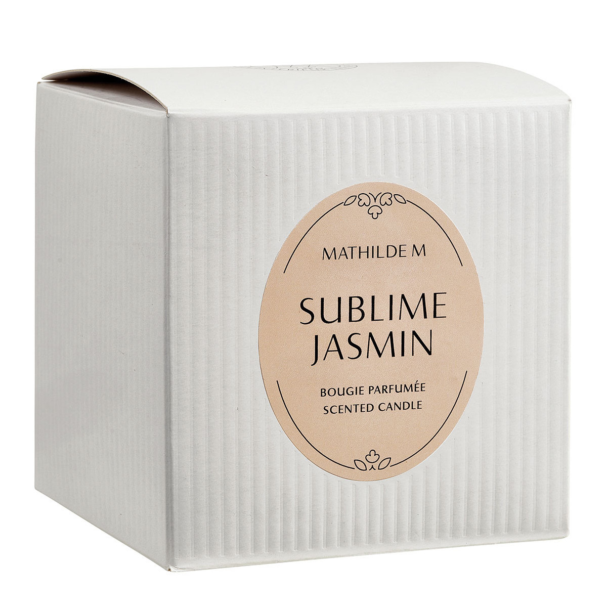 Bougie parfumée 400 g - Sublime Jasmin blanc, MATHILDE M