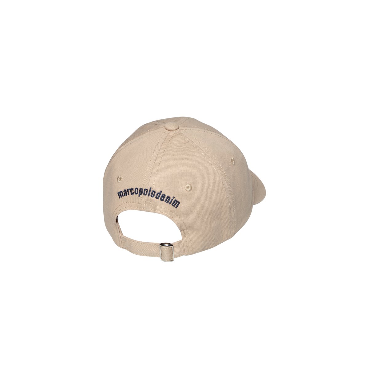 Cap en sergé de coton organique beige, MARC O’POLO DENIM